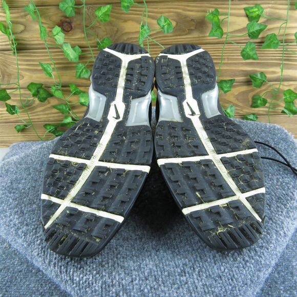 Nike Men's Golf Zoom‎ Air Sneaker Black Leather Size 12M Gently Used 2025 - Picture 7 of 7